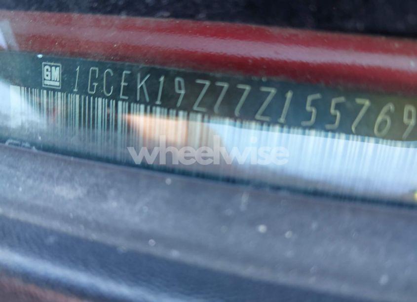 Photo 9 of 2007 Chevrolet Silverado 1500 CLASSIC LT1 (VIN 1GCEK19Z77Z155769)