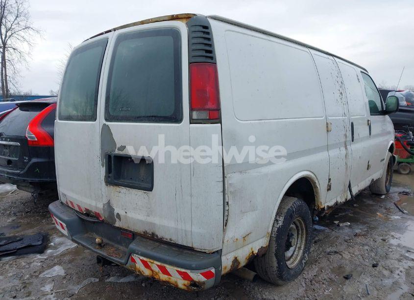 Photo 4 of 2002 Chevrolet Express (VIN 1GCFG15W721130363)
