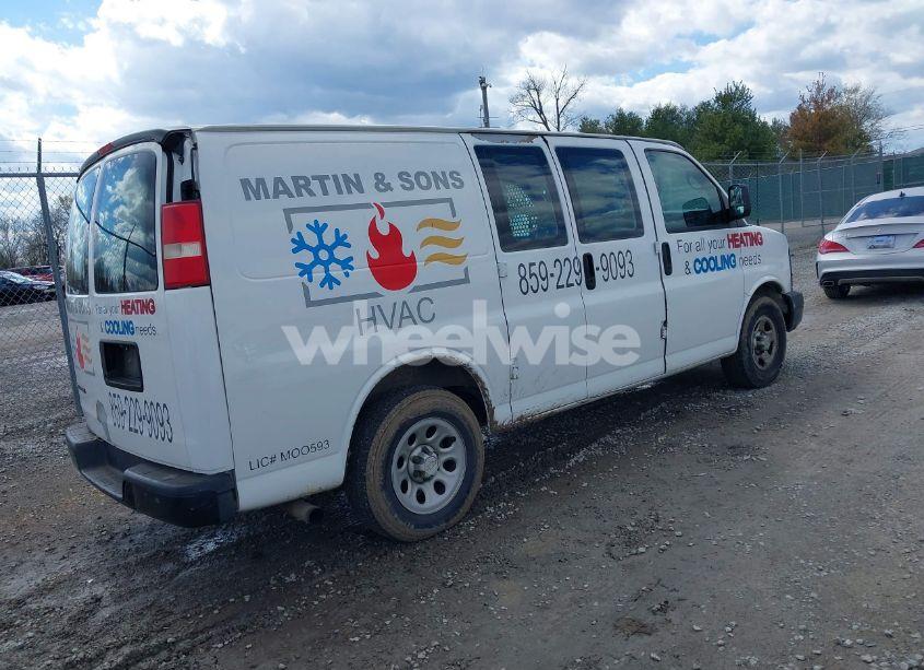 Photo 4 of 2008 Chevrolet Express WORK VAN (VIN 1GCFG15X081153310)