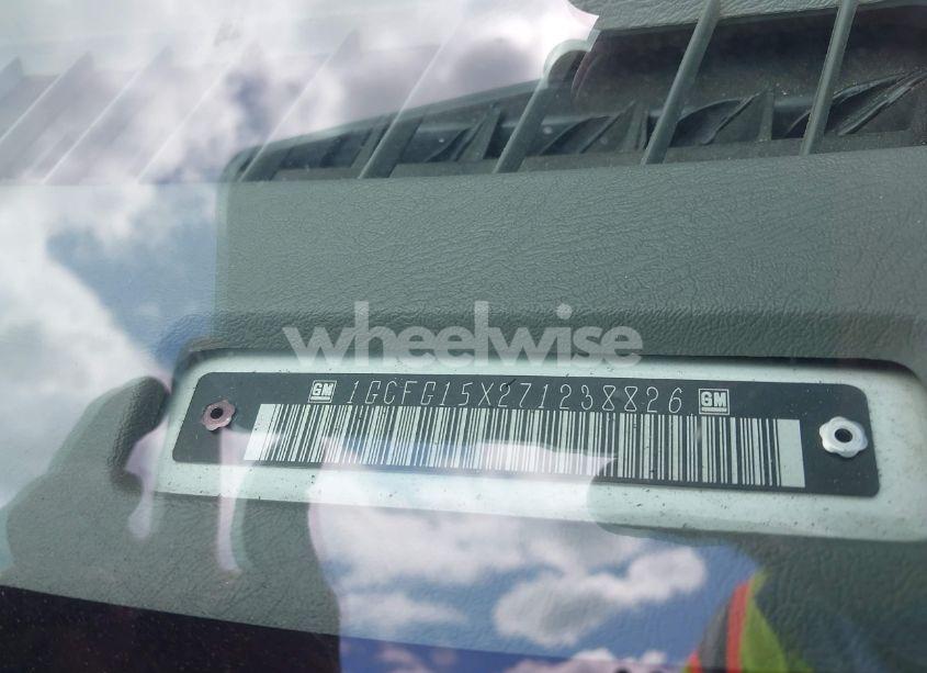 Photo 9 of 2007 Chevrolet Express WORK VAN (VIN 1GCFG15X271238826)