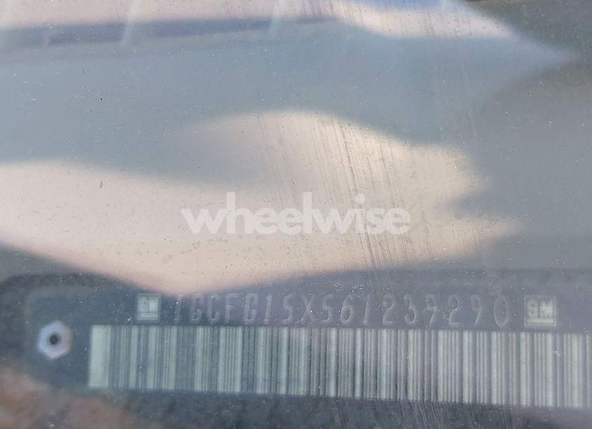 Photo 9 of 2006 Chevrolet Express WORK VAN (VIN 1GCFG15X561239290)