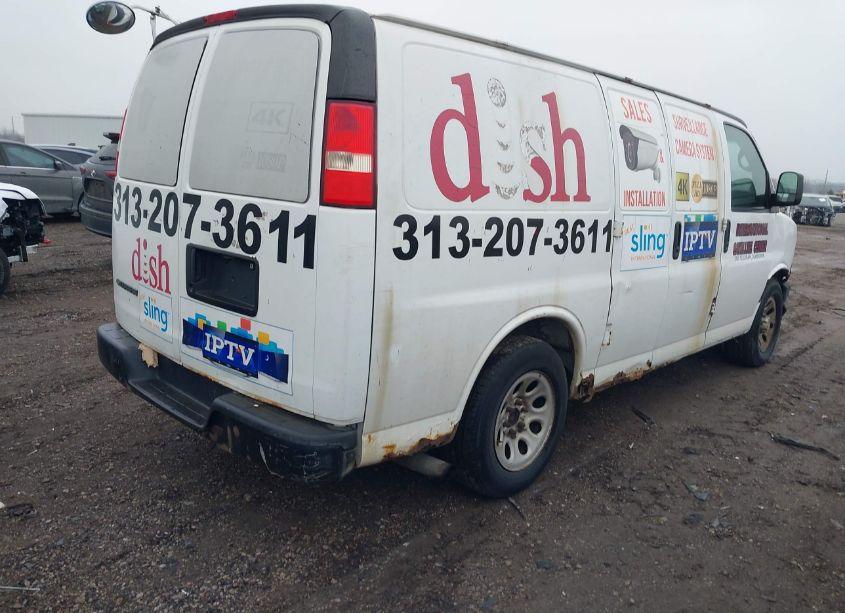 Photo 4 of 2009 Chevrolet Express 1500 WORK VAN (VIN 1GCFG15X591141526)