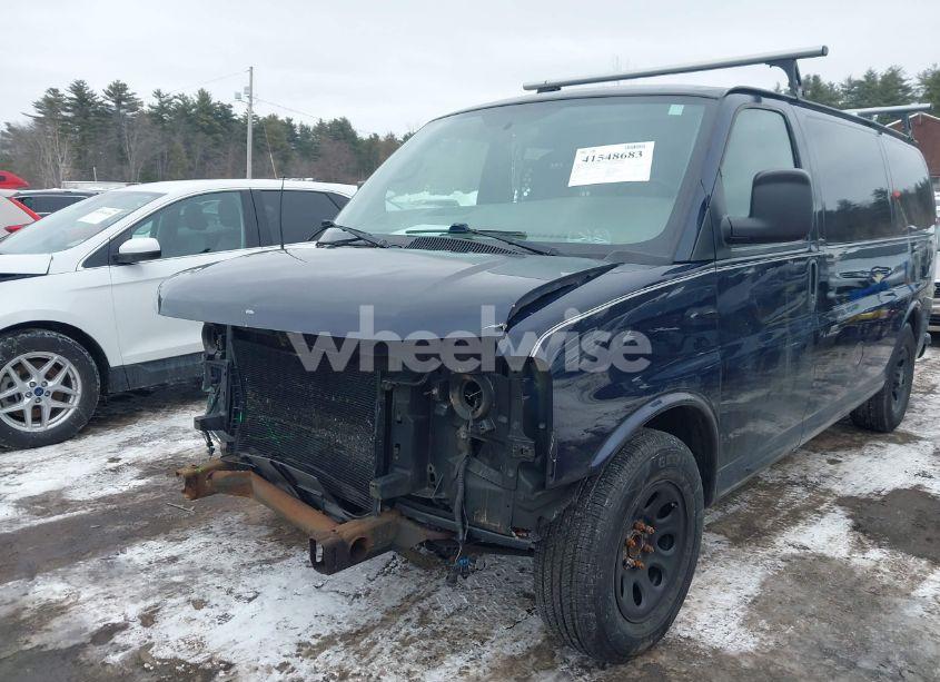 Photo 6 of 2009 Chevrolet Express 1500 WORK VAN (VIN 1GCFG15X991147555)