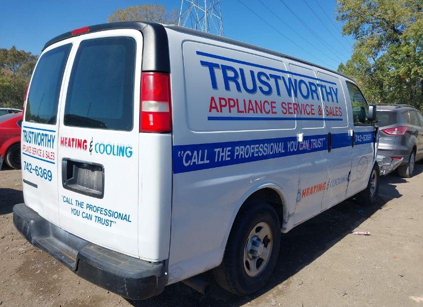 Photo 4 of 2008 Chevrolet Express WORK VAN (VIN 1GCFG15XX81194396)