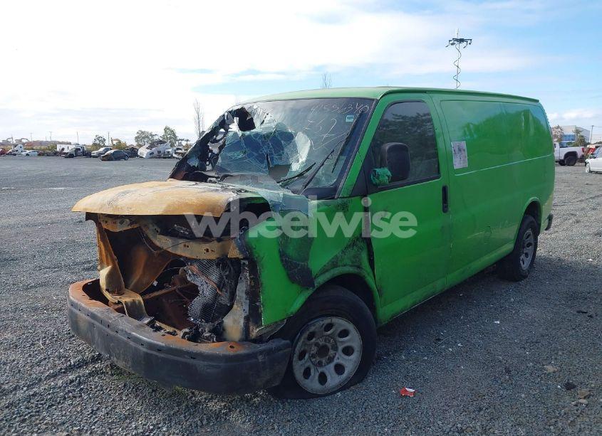 Photo 6 of 2009 Chevrolet Express 1500 WORK VAN (VIN 1GCFG15XX91110756)