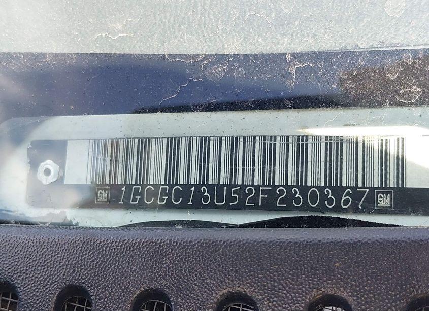 Photo 9 of 2002 Chevrolet Silverado 1500HD LS (VIN 1GCGC13U52F230367)