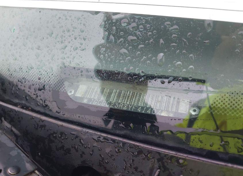 Photo 18 of 2000 Chevrolet C2500 (VIN 1GCGC23R8YF414048)