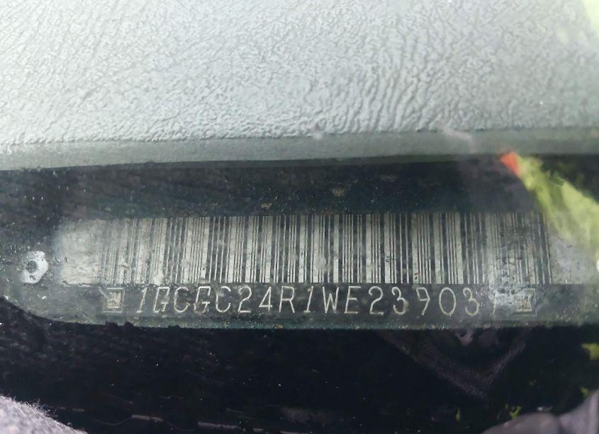 Photo 9 of 1998 Chevrolet C2500 FLEETSIDE (VIN 1GCGC24R1WE239031)