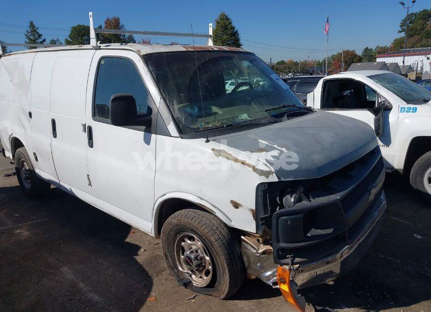 2008 Chevrolet Express WORK VAN (VIN 1GCGG25C081147854) main photo