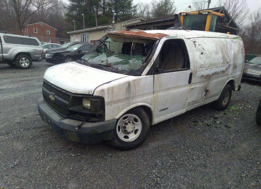 Photo 2 of 2009 Chevrolet Express 2500 WORK VAN (VIN 1GCGG25C191169654)
