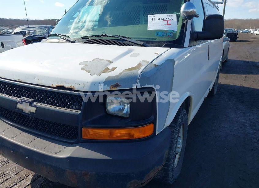 Photo 6 of 2009 Chevrolet Express 2500 WORK VAN (VIN 1GCGG25C791129210)