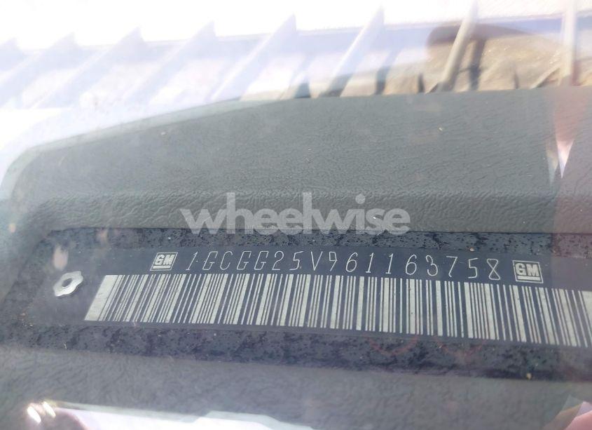 Photo 9 of 2006 Chevrolet Express WORK VAN (VIN 1GCGG25V961163758)