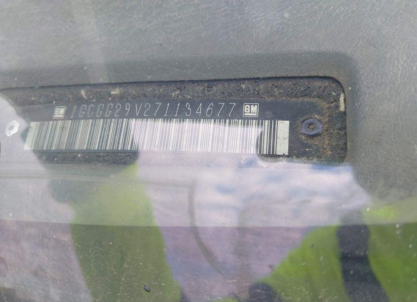 Photo 9 of 2007 Chevrolet Express WORK VAN (VIN 1GCGG29V271134677)