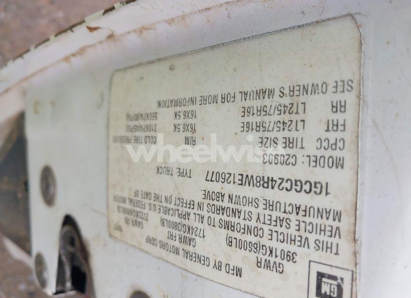 Photo 9 of 1994 Chevrolet Gmt-400 K2500 (VIN 1GCGK24K5RE110526)