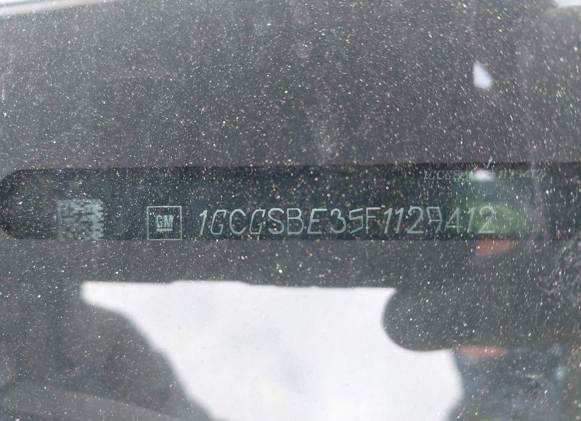 Photo 9 of 2015 Chevrolet Colorado LT (VIN 1GCGSBE35F1129412)