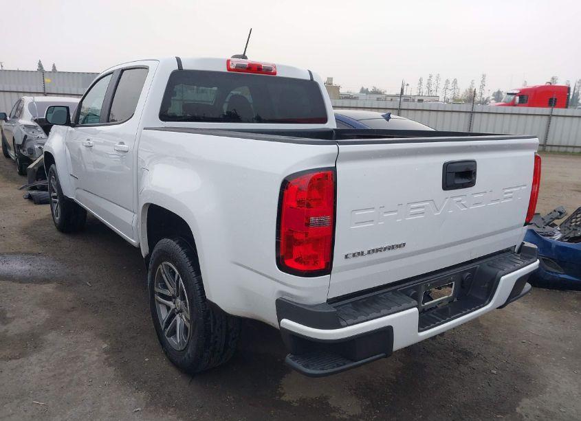 Photo 3 of 2021 Chevrolet Colorado 2WD SHORT BOX WT (VIN 1GCGSBEA0M1252143)