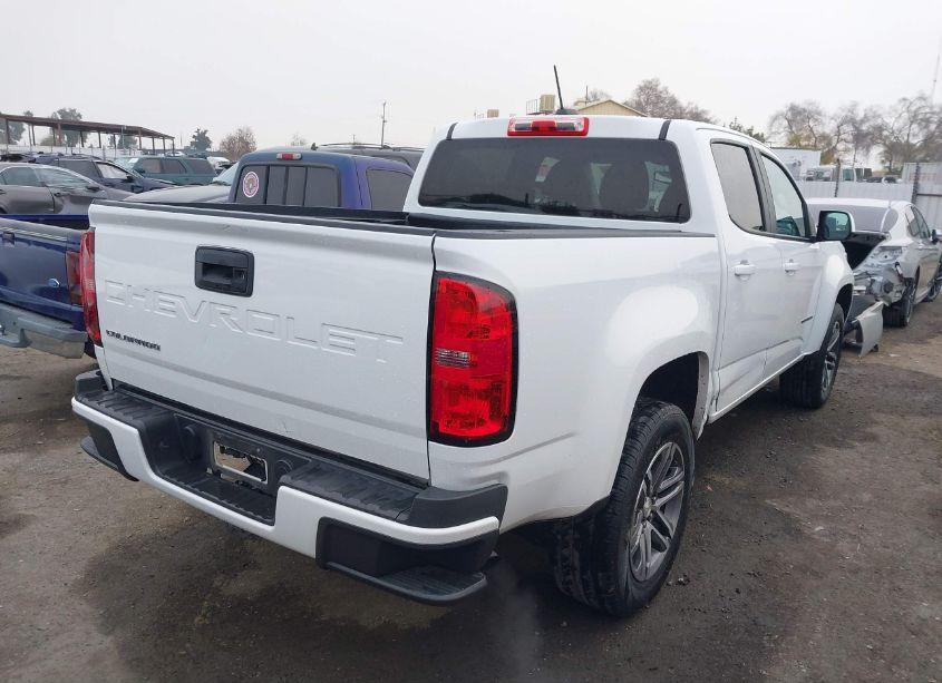 Photo 4 of 2021 Chevrolet Colorado 2WD SHORT BOX WT (VIN 1GCGSBEA0M1252143)
