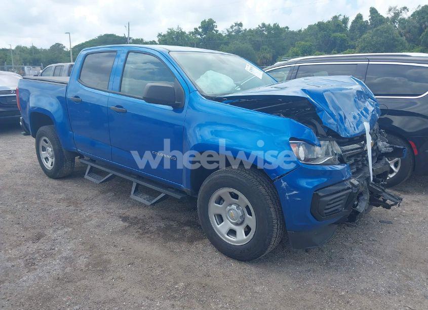 2022 Chevrolet Colorado 2WD SHORT BOX WT (VIN 1GCGSBEA1N1302338) main photo