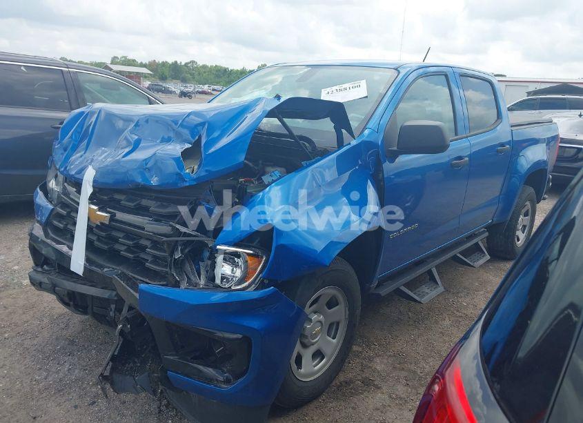 Photo 2 of 2022 Chevrolet Colorado 2WD SHORT BOX WT (VIN 1GCGSBEA1N1302338)