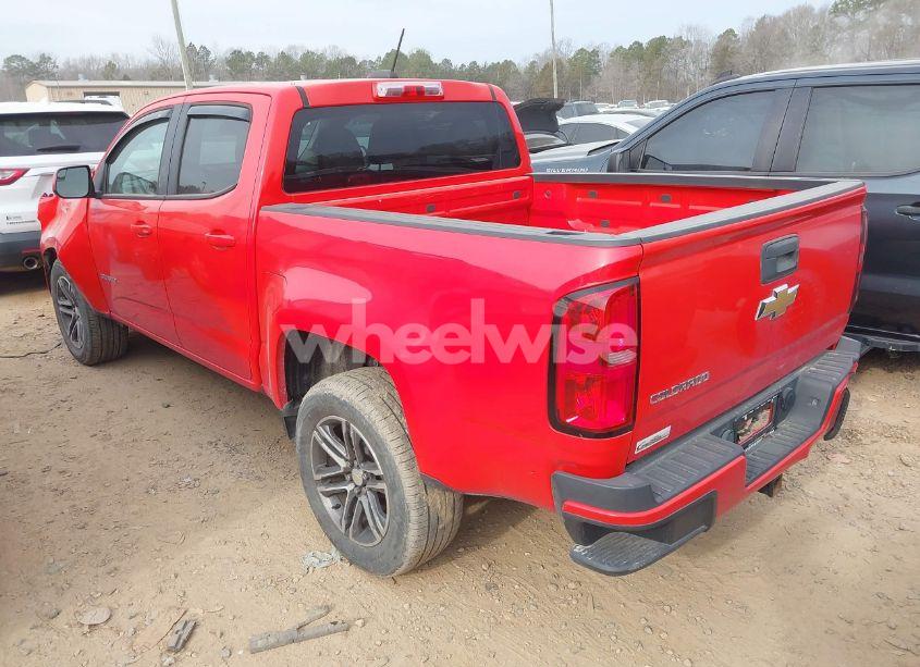 Photo 3 of 2020 Chevrolet Colorado 2WD SHORT BOX WT (VIN 1GCGSBEA3L1162371)