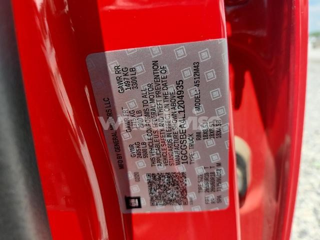 Photo 12 of 2020 CHEVROLET COLORADO N/A (VIN 1GCGSBEA4L1204935)