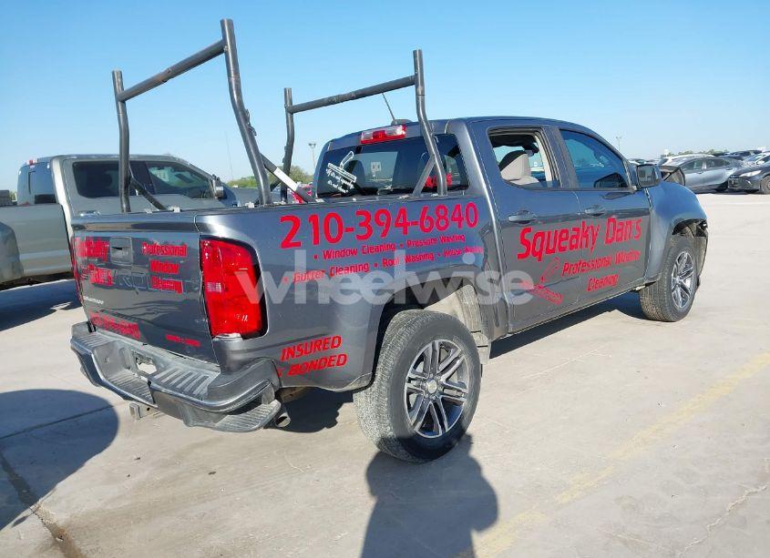 Photo 4 of 2021 Chevrolet Colorado (VIN 1GCGSBEA4M1109275)