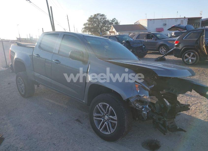 2022 Chevrolet Colorado 2WD SHORT BOX WT (VIN 1GCGSBEA4N1299645) main photo