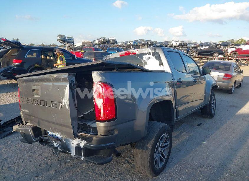 Photo 4 of 2022 Chevrolet Colorado 2WD SHORT BOX WT (VIN 1GCGSBEA4N1299645)