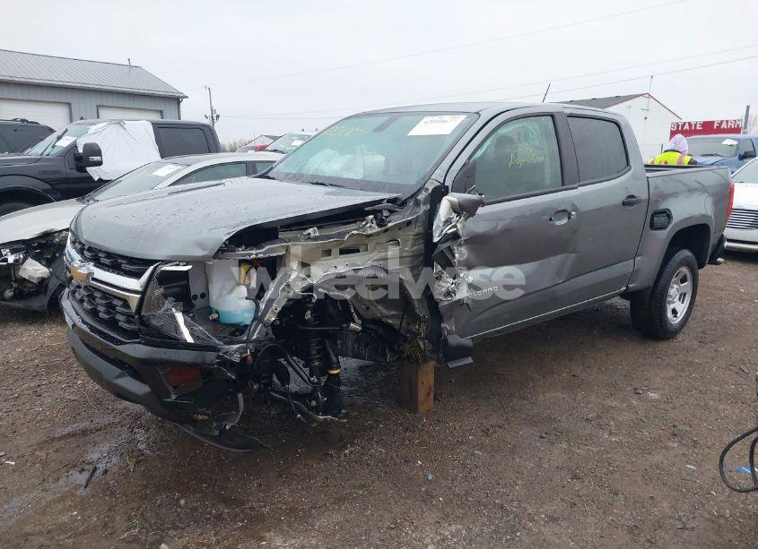 Photo 2 of 2021 Chevrolet Colorado 2WD SHORT BOX WT (VIN 1GCGSBEA6M1278097)