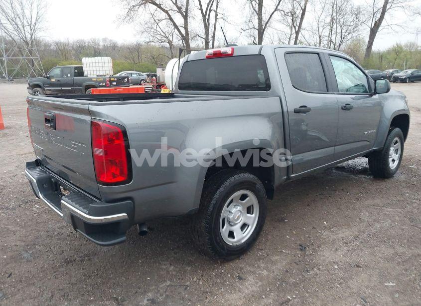 Photo 4 of 2021 Chevrolet Colorado 2WD SHORT BOX WT (VIN 1GCGSBEA6M1278097)