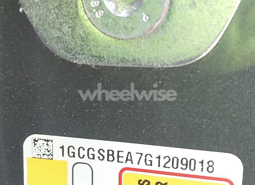 Photo 9 of 2016 Chevrolet Colorado WT (VIN 1GCGSBEA7G1209018)