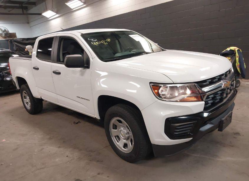 2021 Chevrolet Colorado 2WD SHORT BOX WT (VIN 1GCGSBEA7M1273250) main photo