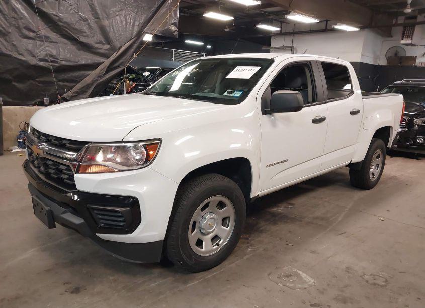 Photo 2 of 2021 Chevrolet Colorado 2WD SHORT BOX WT (VIN 1GCGSBEA7M1273250)