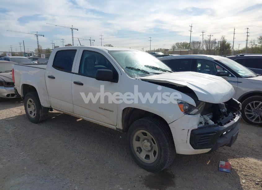 2022 Chevrolet Colorado 2WD SHORT BOX WT (VIN 1GCGSBEAXN1308607) main photo