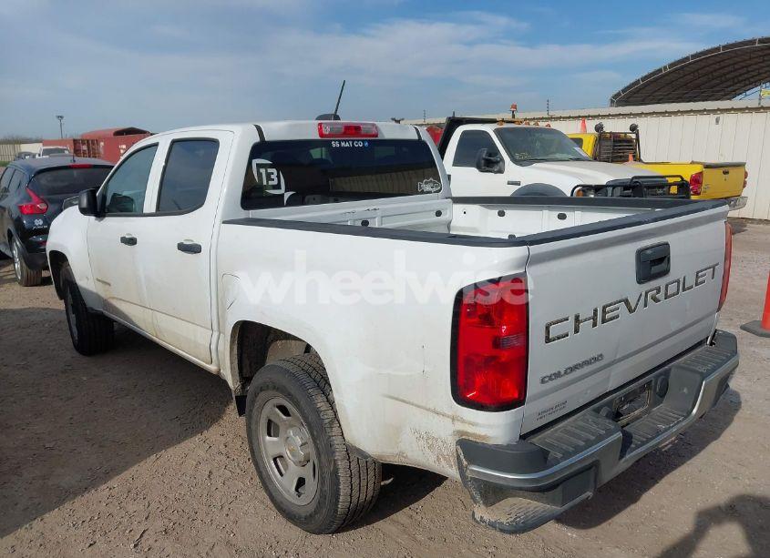 Photo 3 of 2022 Chevrolet Colorado 2WD SHORT BOX WT (VIN 1GCGSBEAXN1308607)