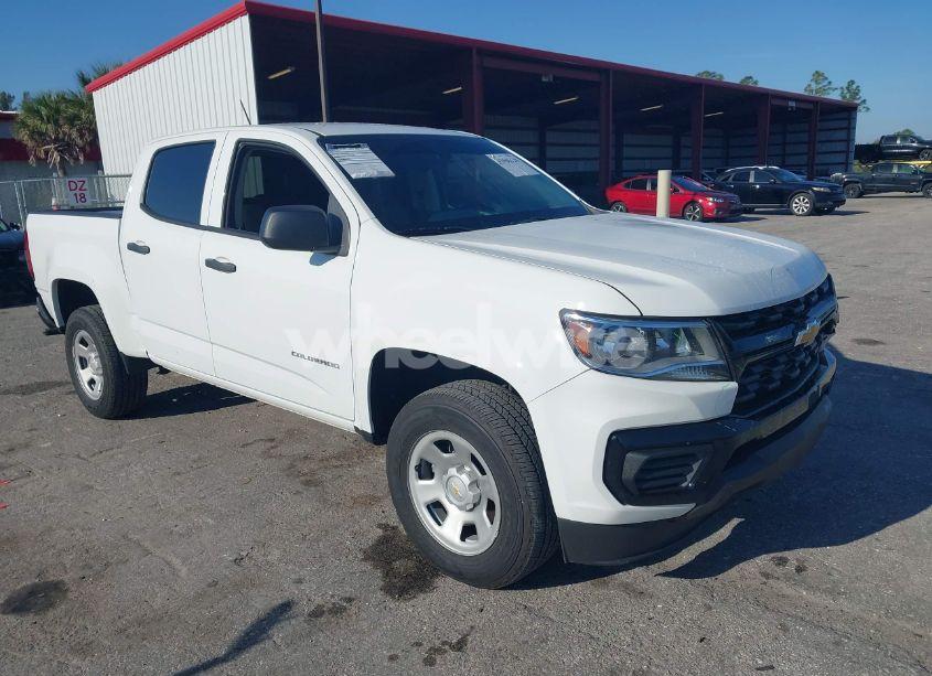 2022 Chevrolet Colorado 2WD SHORT BOX WT (VIN 1GCGSBEN4N1316866) main photo