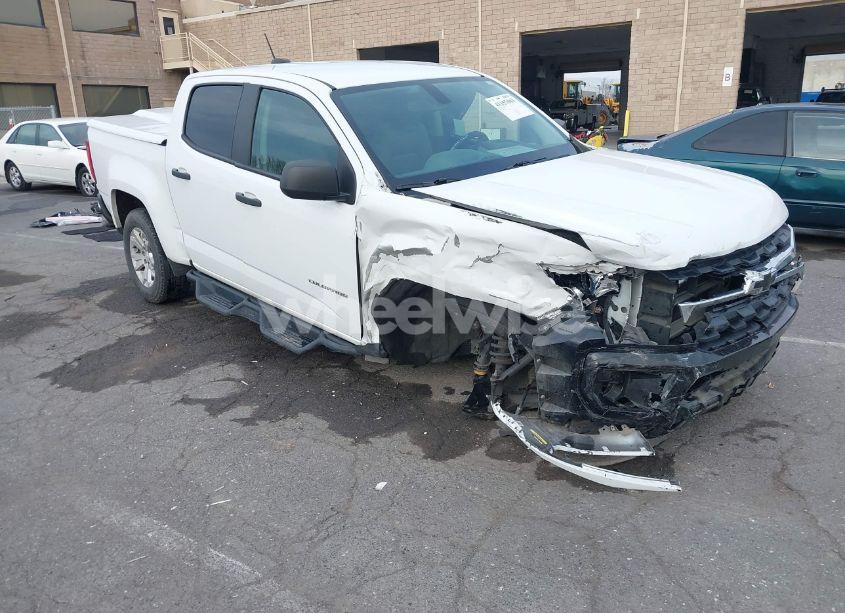 2021 Chevrolet Colorado 2WD SHORT BOX WT (VIN 1GCGSBEN6M1265899) main photo
