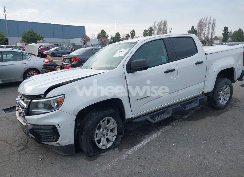 Photo 2 of 2021 Chevrolet Colorado 2WD SHORT BOX WT (VIN 1GCGSBEN6M1265899)