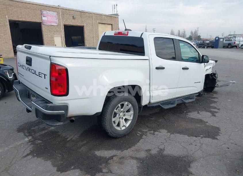 Photo 4 of 2021 Chevrolet Colorado 2WD SHORT BOX WT (VIN 1GCGSBEN6M1265899)