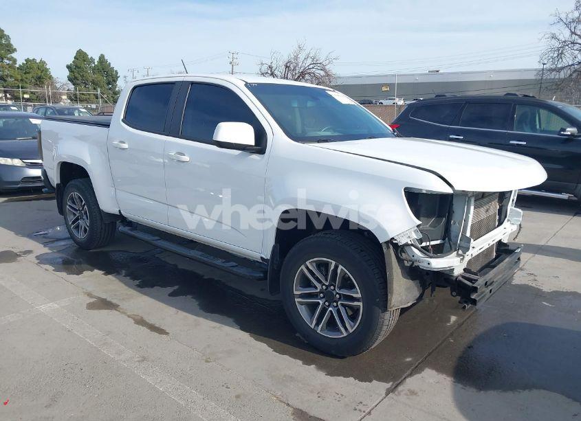 2021 Chevrolet Colorado 2WD SHORT BOX WT (VIN 1GCGSBENXM1118310) main photo