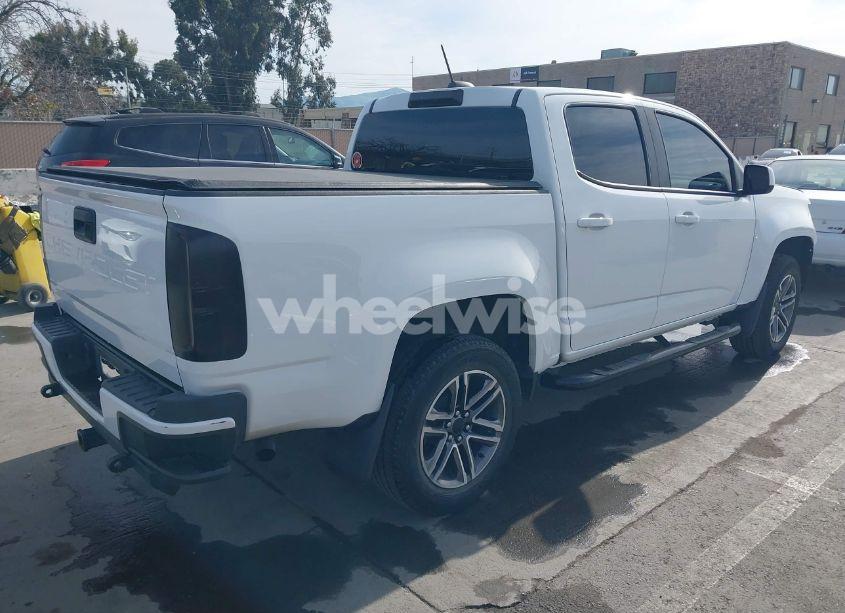 Photo 4 of 2021 Chevrolet Colorado 2WD SHORT BOX WT (VIN 1GCGSBENXM1118310)