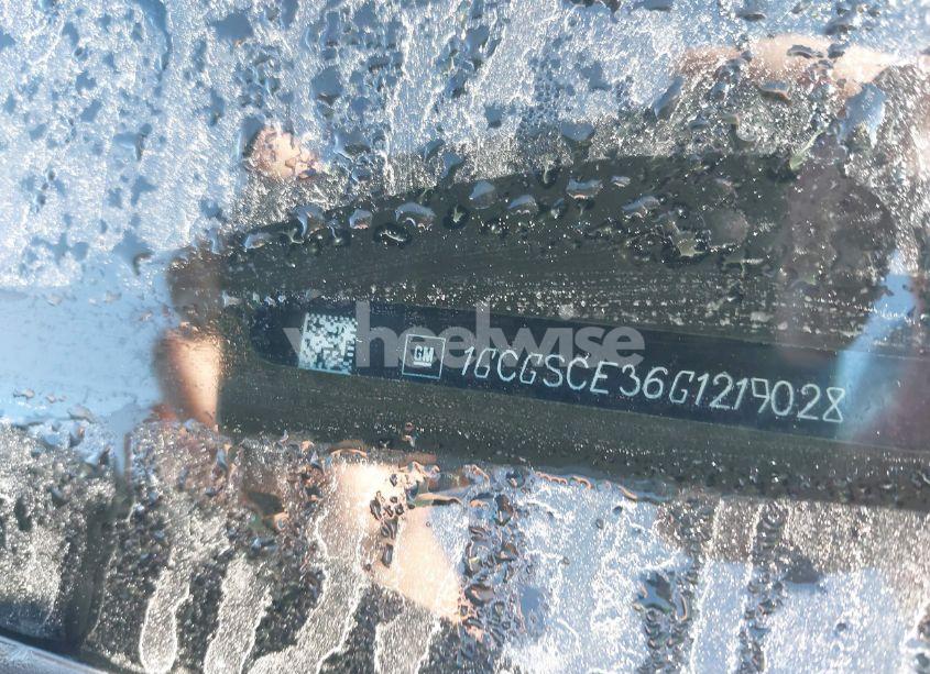 Photo 9 of 2016 Chevrolet Colorado LT (VIN 1GCGSCE36G1219028)