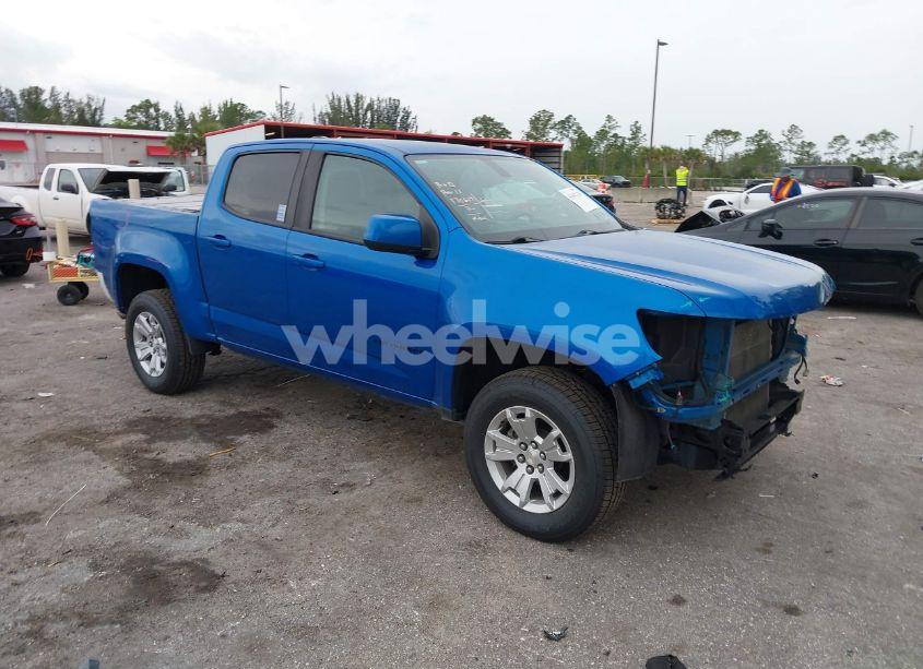 2021 Chevrolet Colorado 2WD SHORT BOX LT (VIN 1GCGSCEA0M1147592) main photo