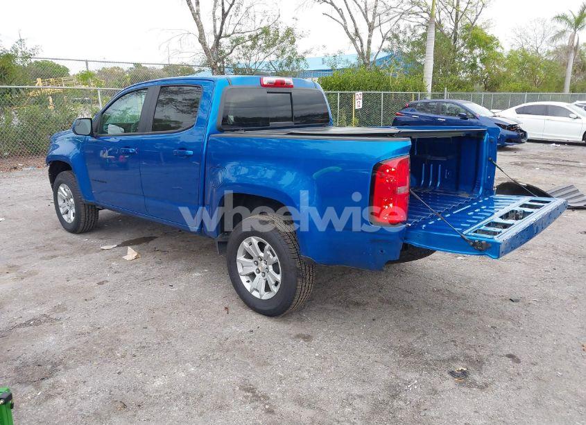 Photo 3 of 2021 Chevrolet Colorado 2WD SHORT BOX LT (VIN 1GCGSCEA0M1147592)