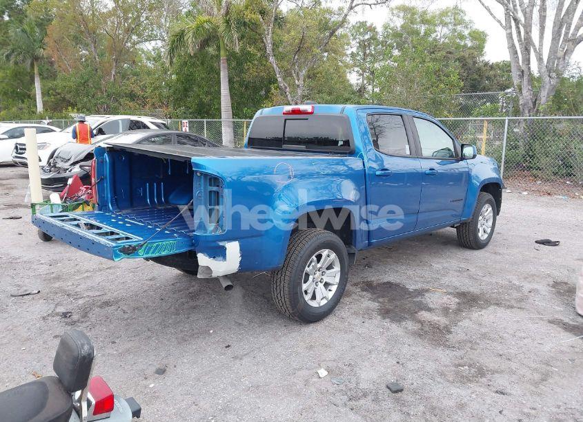 Photo 4 of 2021 Chevrolet Colorado 2WD SHORT BOX LT (VIN 1GCGSCEA0M1147592)