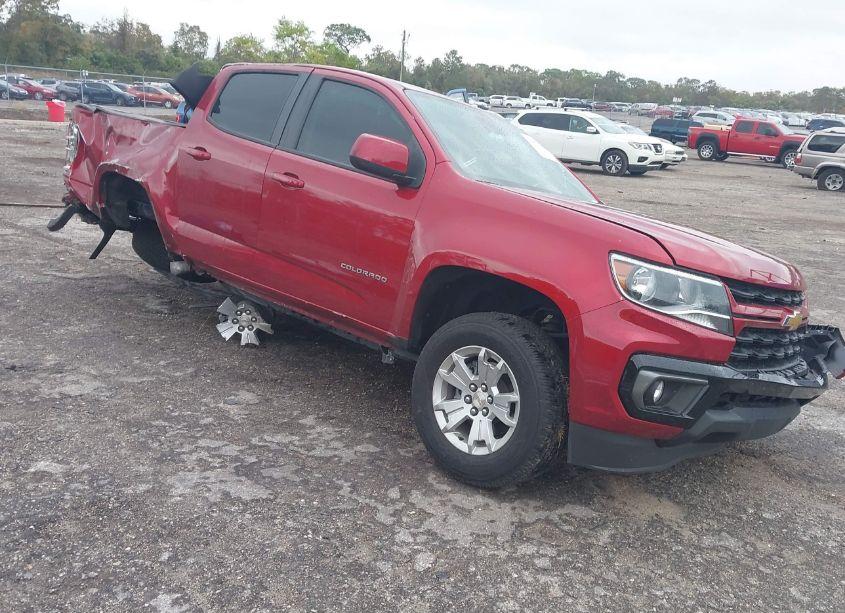 2021 Chevrolet Colorado 2WD SHORT BOX LT (VIN 1GCGSCEN0M1276094) main photo