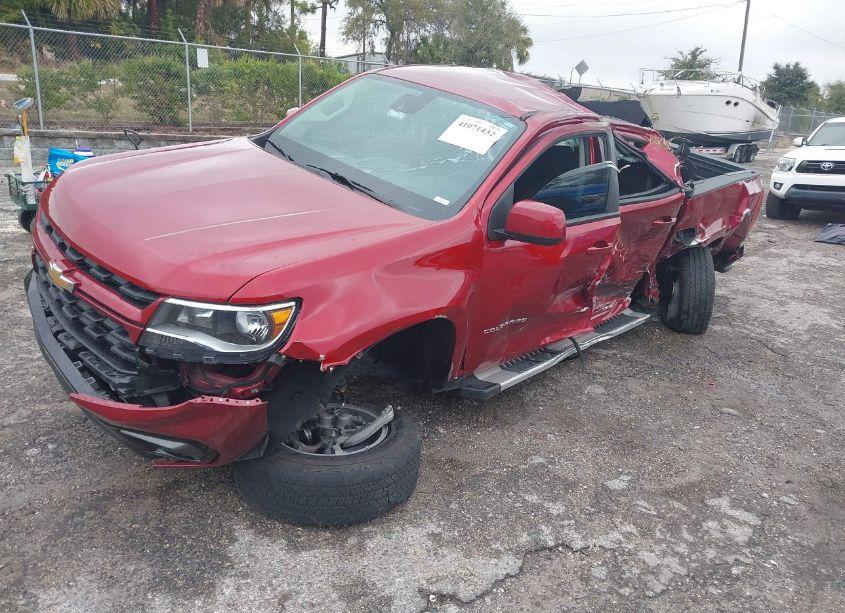 Photo 2 of 2021 Chevrolet Colorado 2WD SHORT BOX LT (VIN 1GCGSCEN0M1276094)