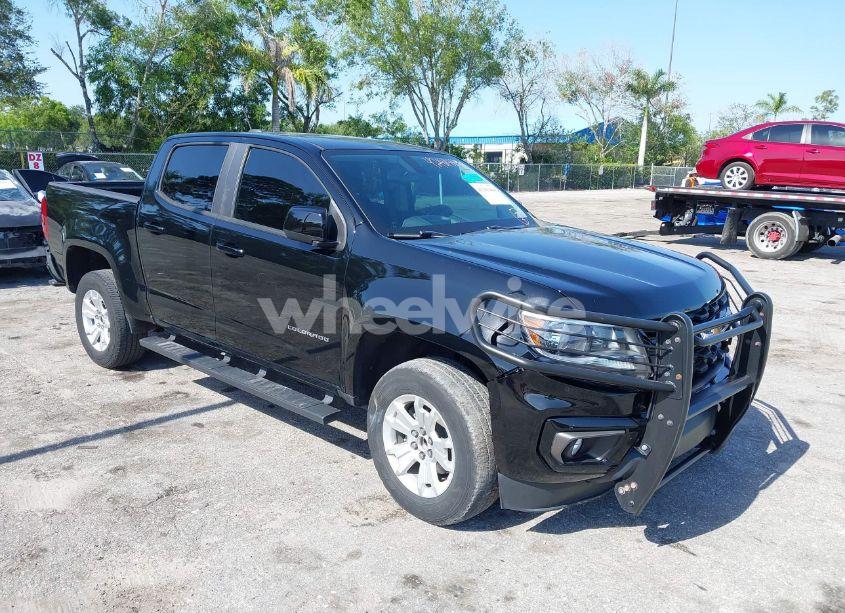 2021 Chevrolet Colorado 2WD SHORT BOX LT (VIN 1GCGSCEN1M1131727) main photo