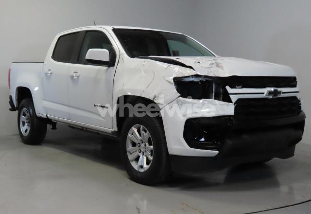 Photo 10 of 2021 CHEVROLET COLORADO LT (VIN 1GCGSCEN3M1224443)