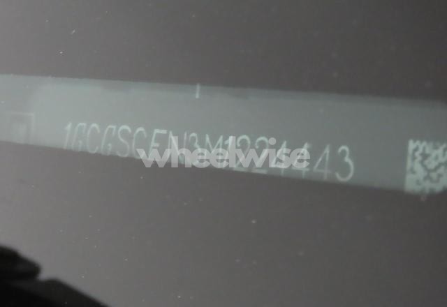 Photo 2 of 2021 CHEVROLET COLORADO LT (VIN 1GCGSCEN3M1224443)